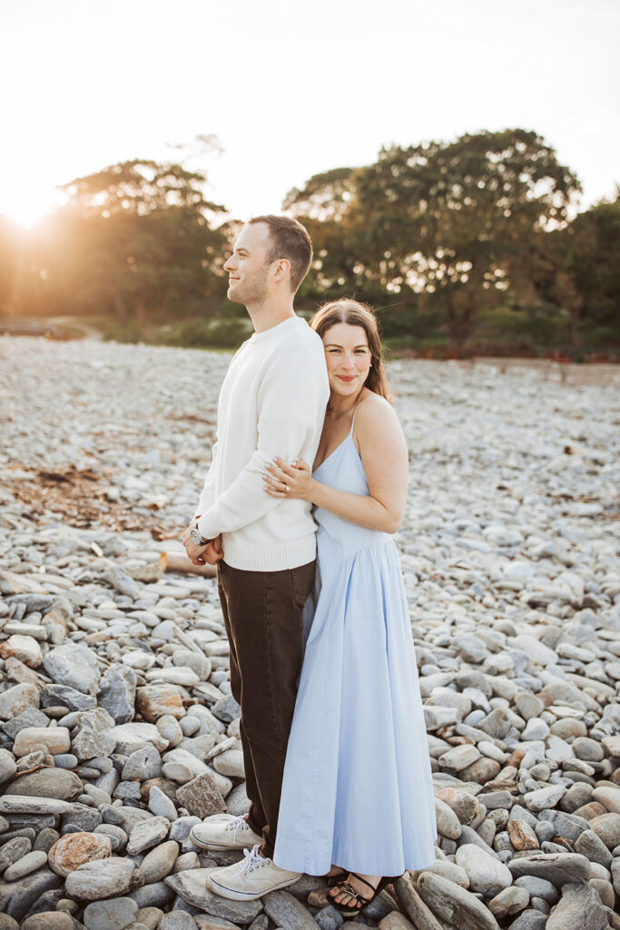 maine engagement photographer