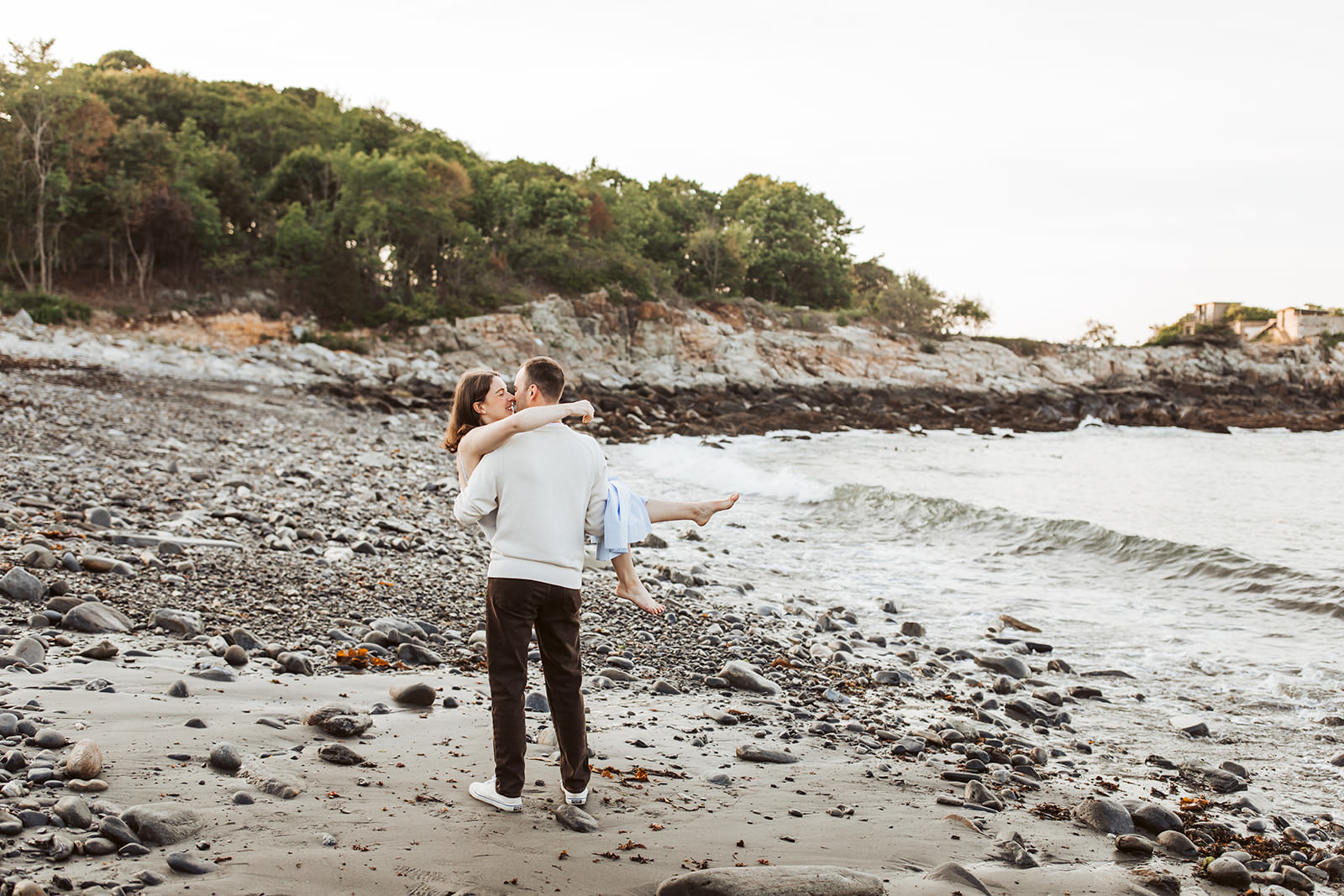maine engagement photographer
