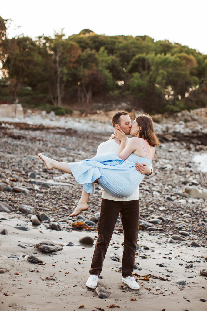 maine engagement photographer