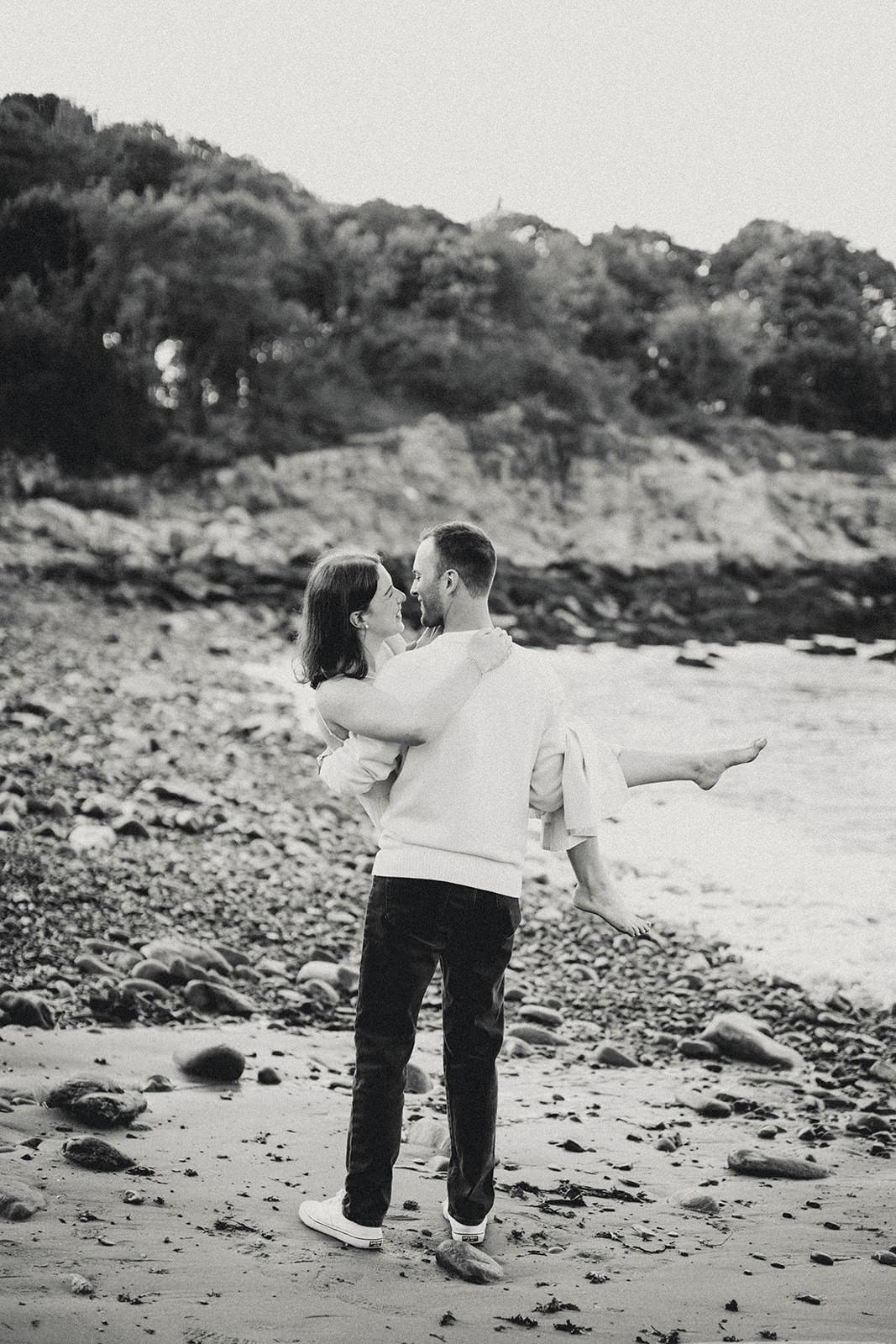 maine engagement photographer