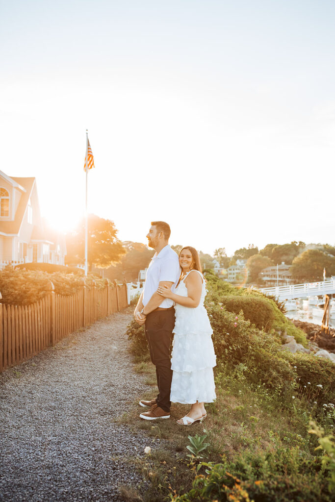ogunquit maine engagement photos