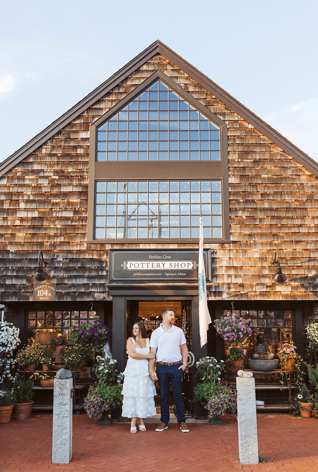 ogunquit maine engagement photos