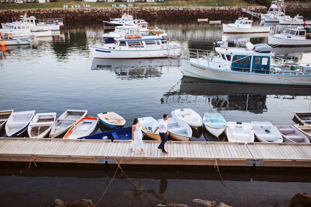 ogunquit maine engagement photos