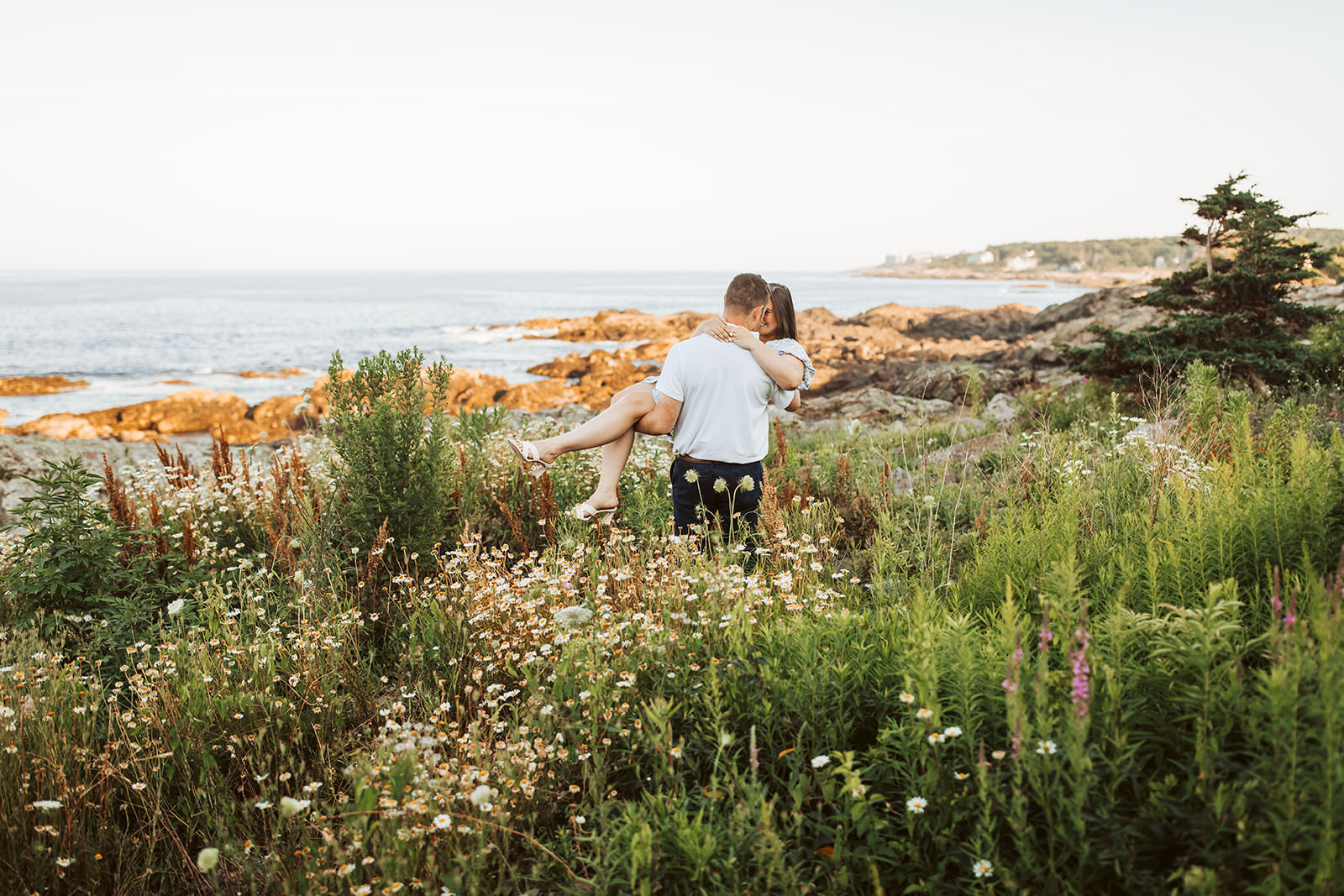 ogunquit maine engagement photos