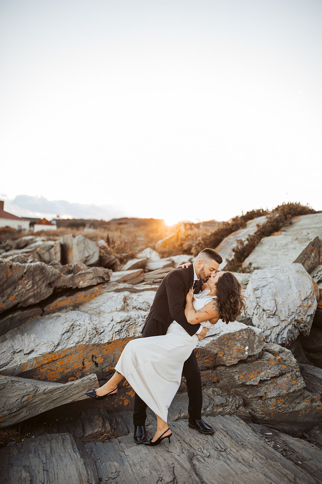 2 lights state park engagement photos