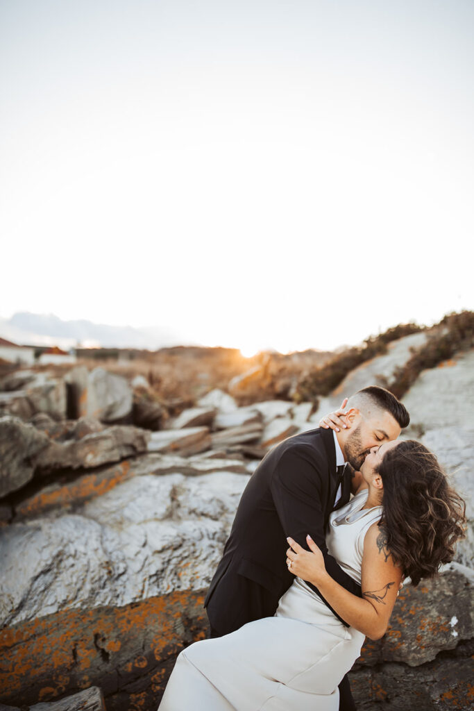 2 lights state park engagement photos