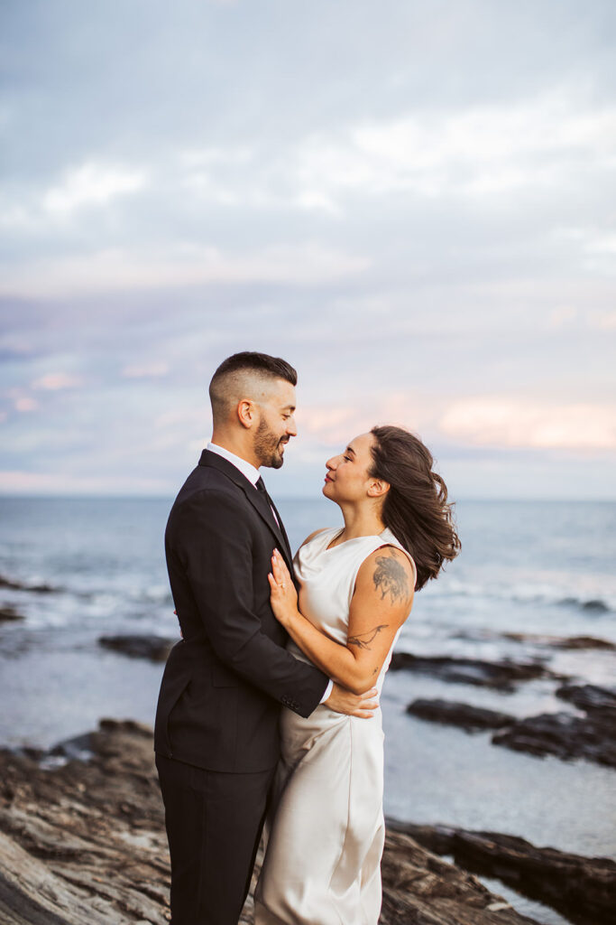 2 lights state park engagement photos
