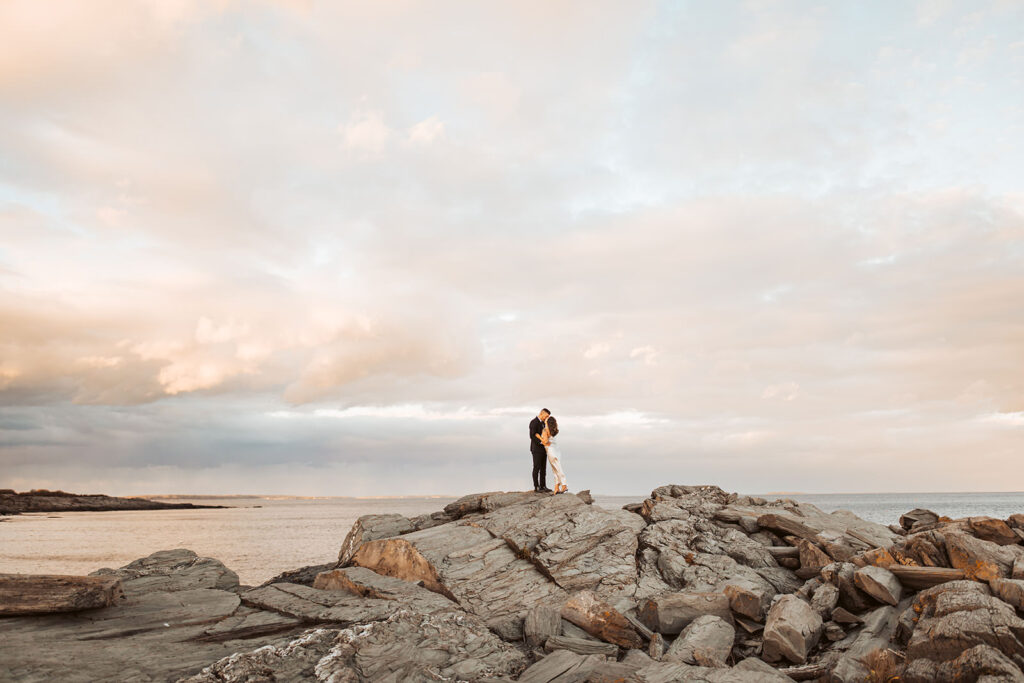 2 lights state park engagement photos
