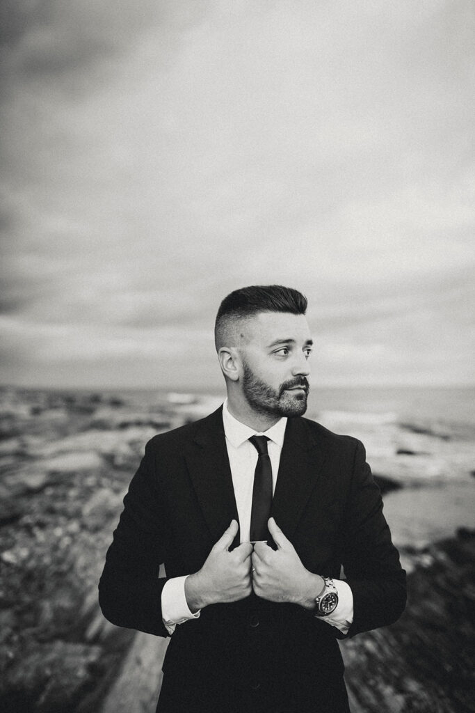 2 lights state park engagement photos