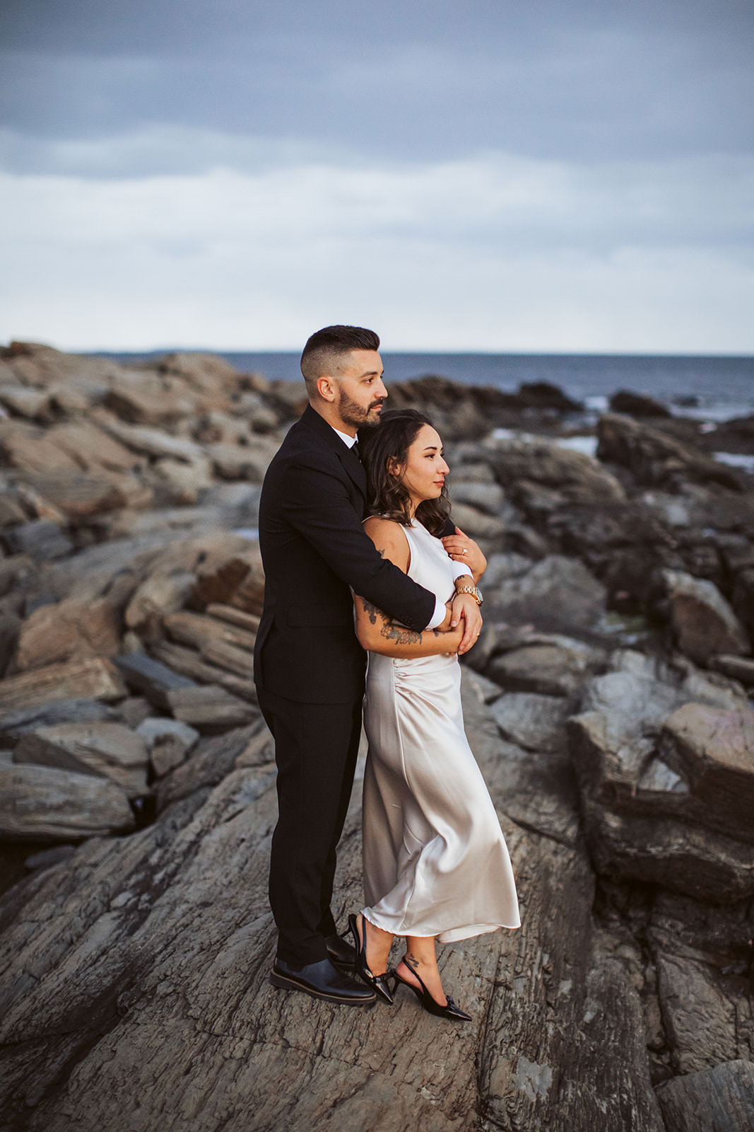 2 lights state park engagement photos