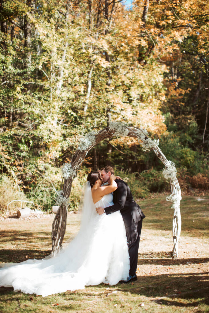 a wedding at stone barn