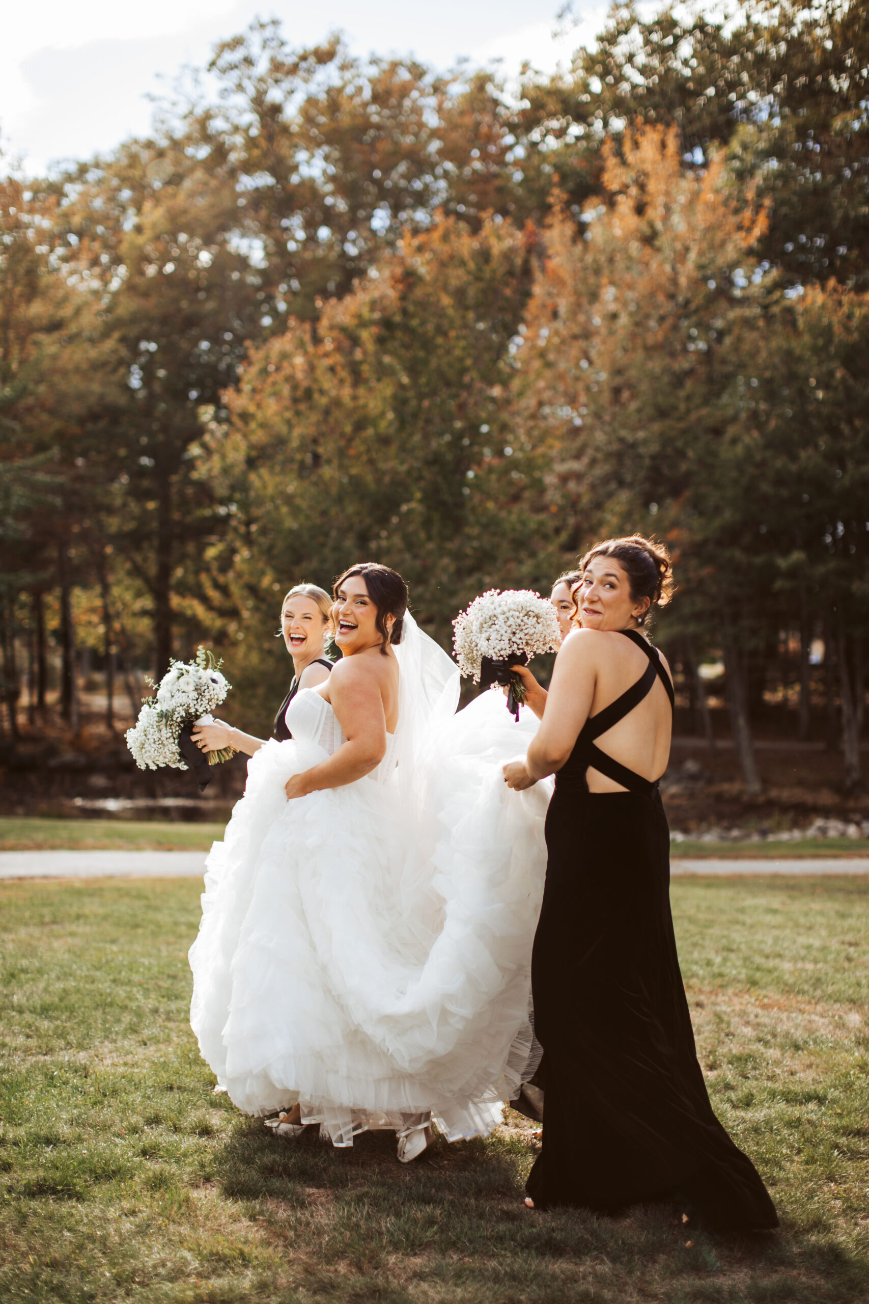 a wedding at stone barn