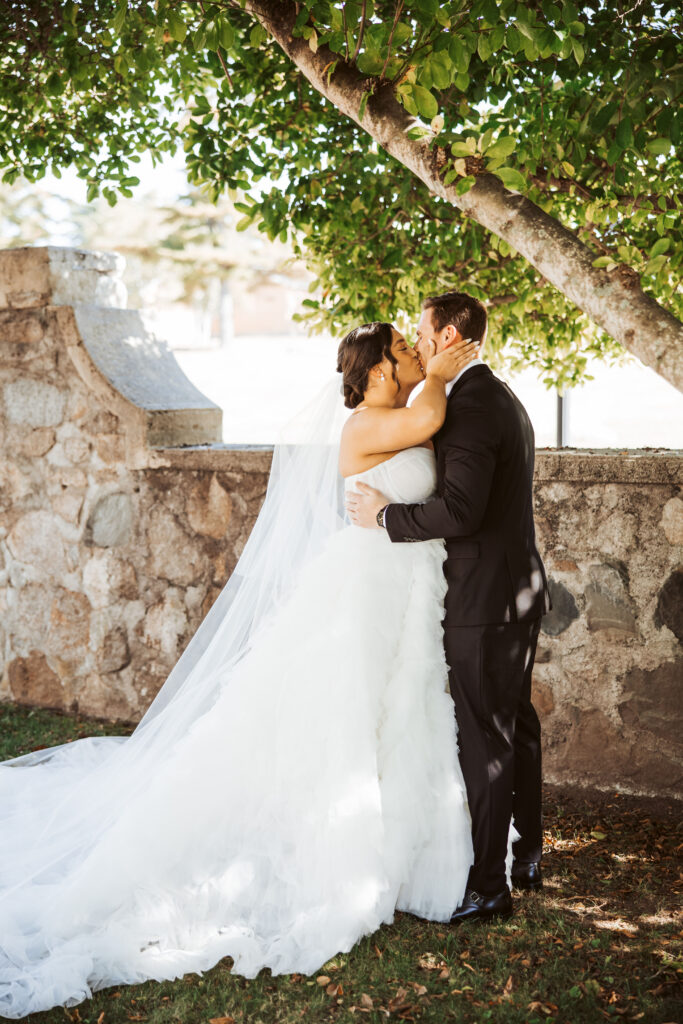 a wedding at stone barn