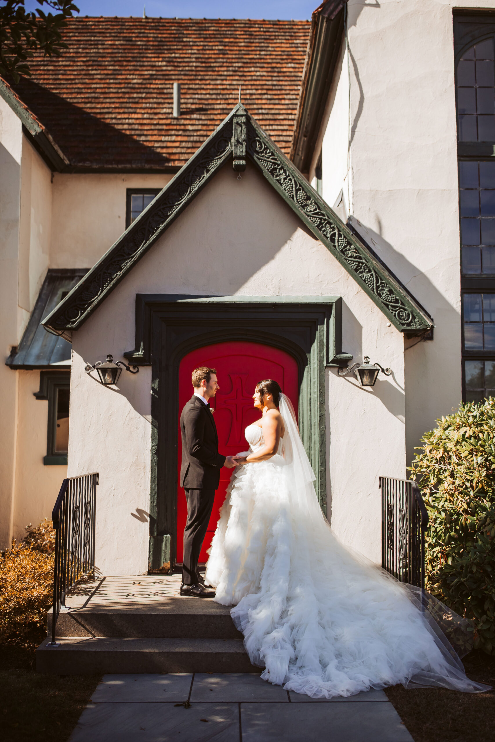 a wedding at stone barn