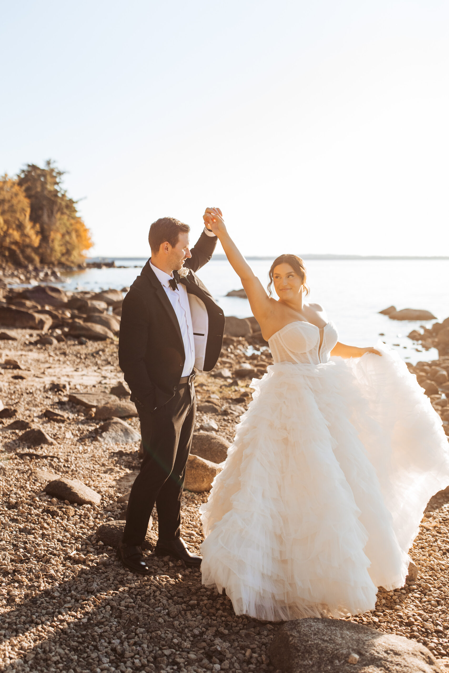 a wedding at stone barn