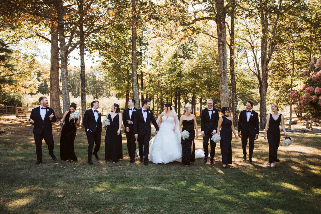 a wedding at stone barn