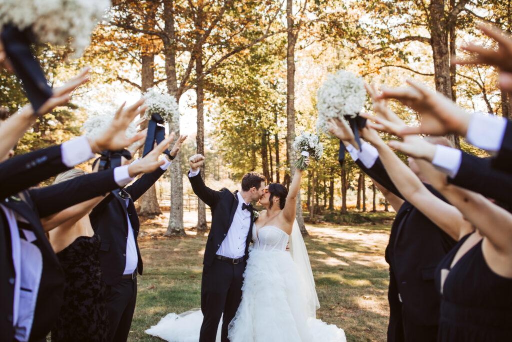 a wedding at stone barn