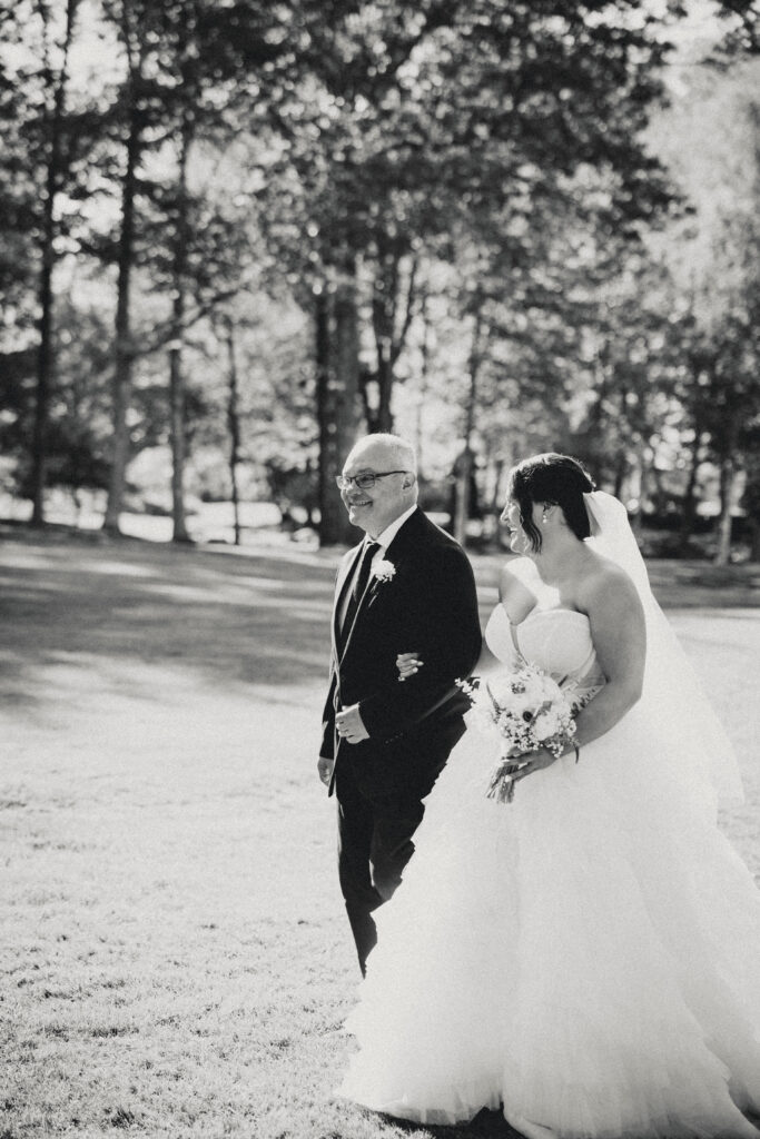 a wedding at stone barn