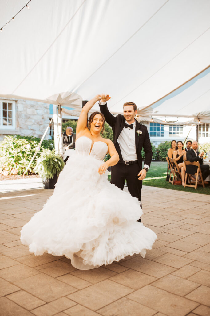 a wedding at stone barn