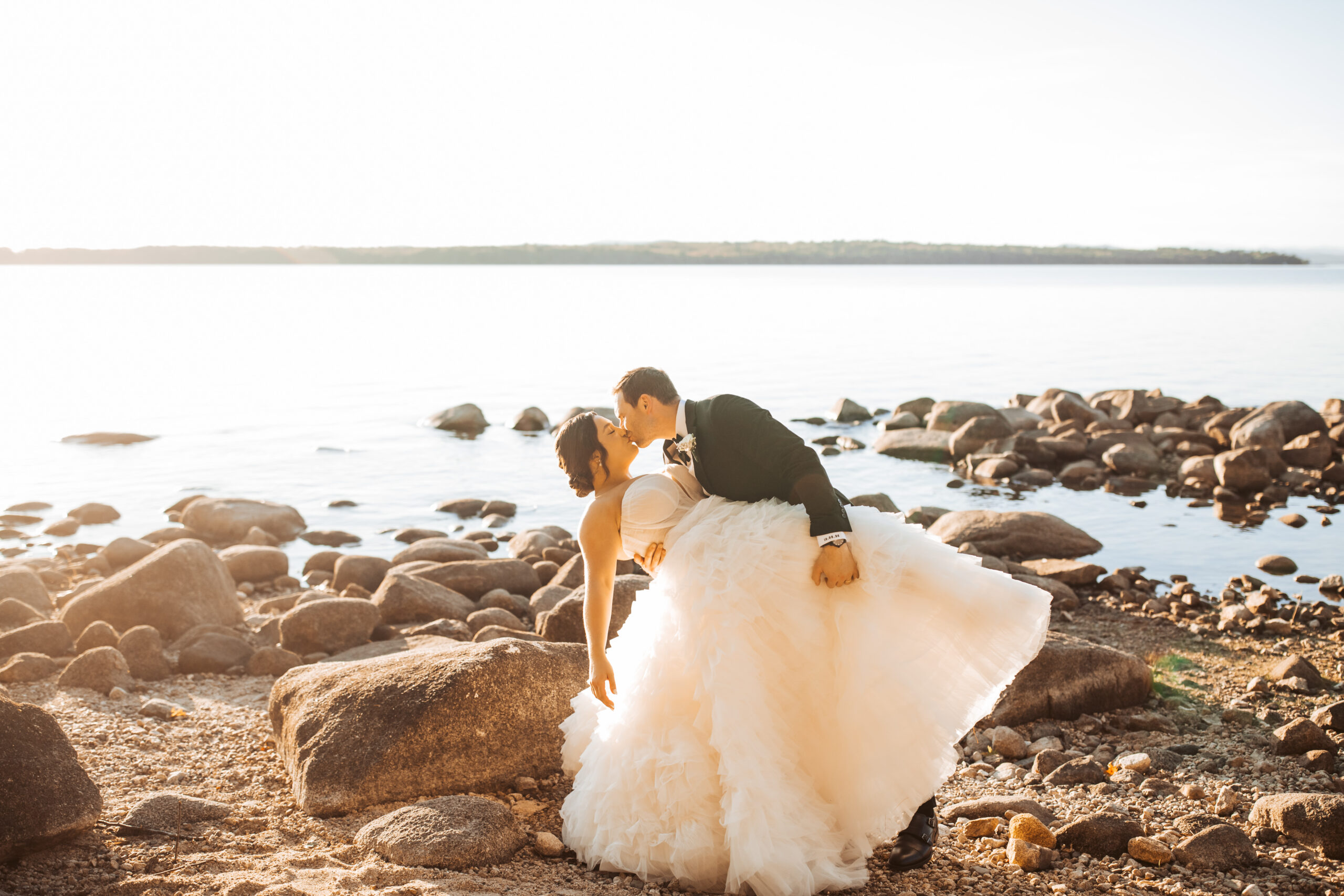 a wedding at stone barn