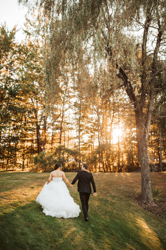 a wedding at stone barn
