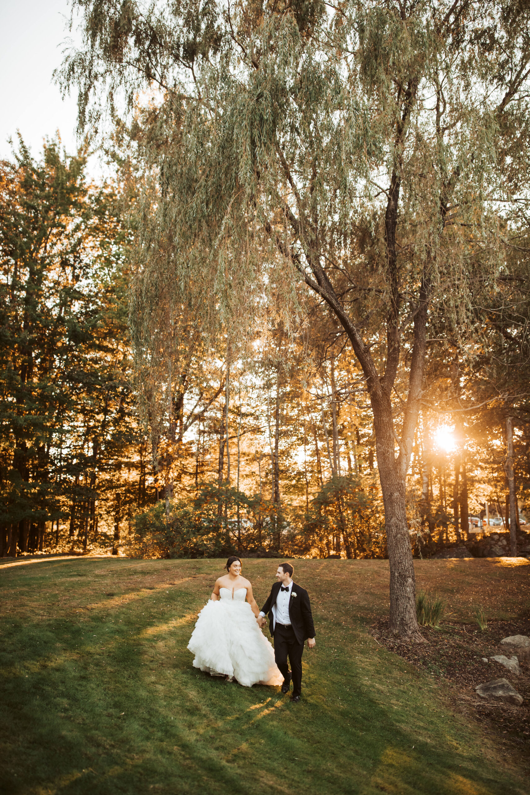 a wedding at stone barn