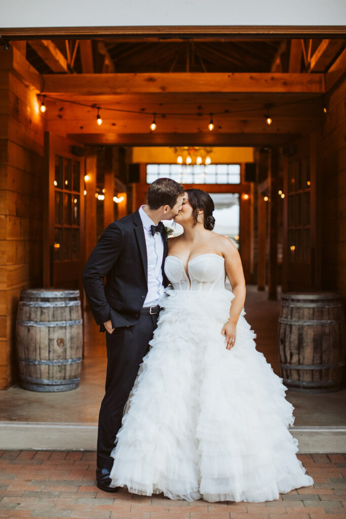 a wedding at stone barn