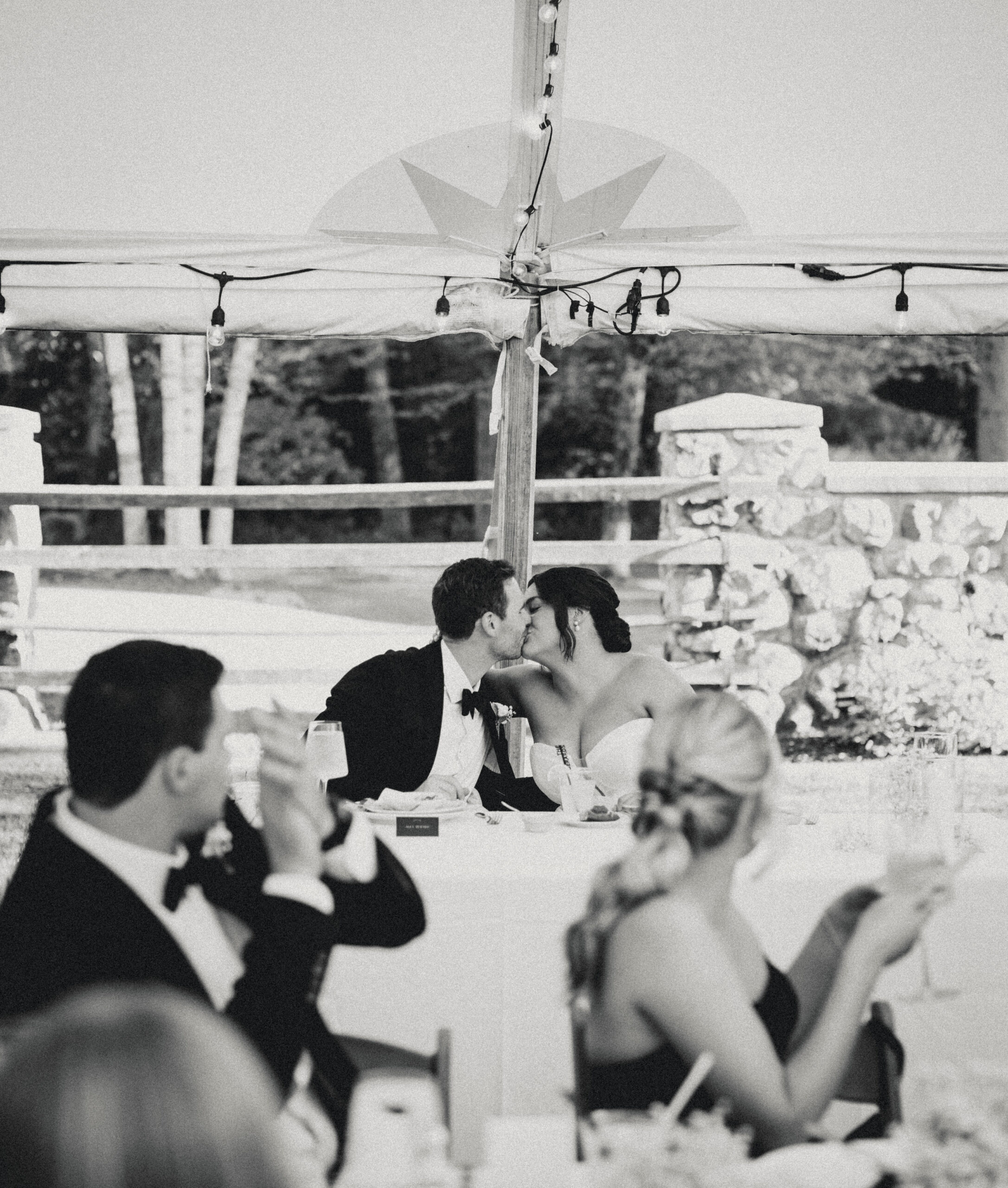 a wedding at stone barn