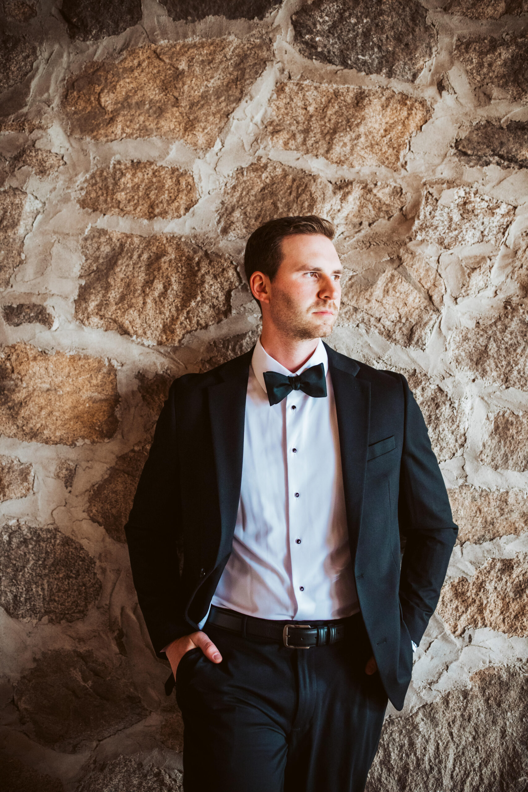 a wedding at stone barn