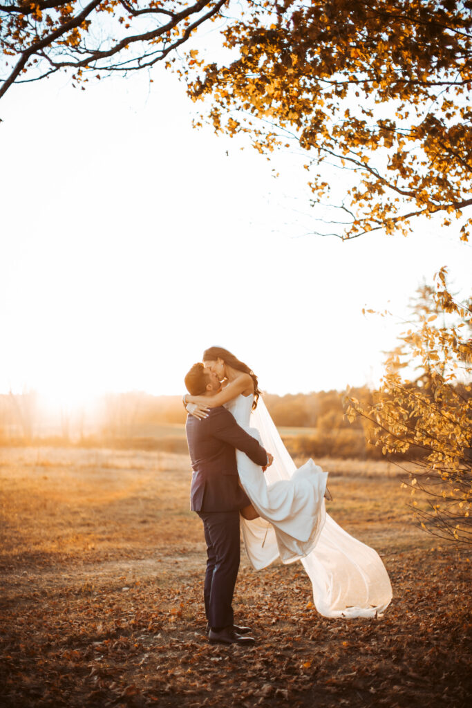 Fall wedding in Maine