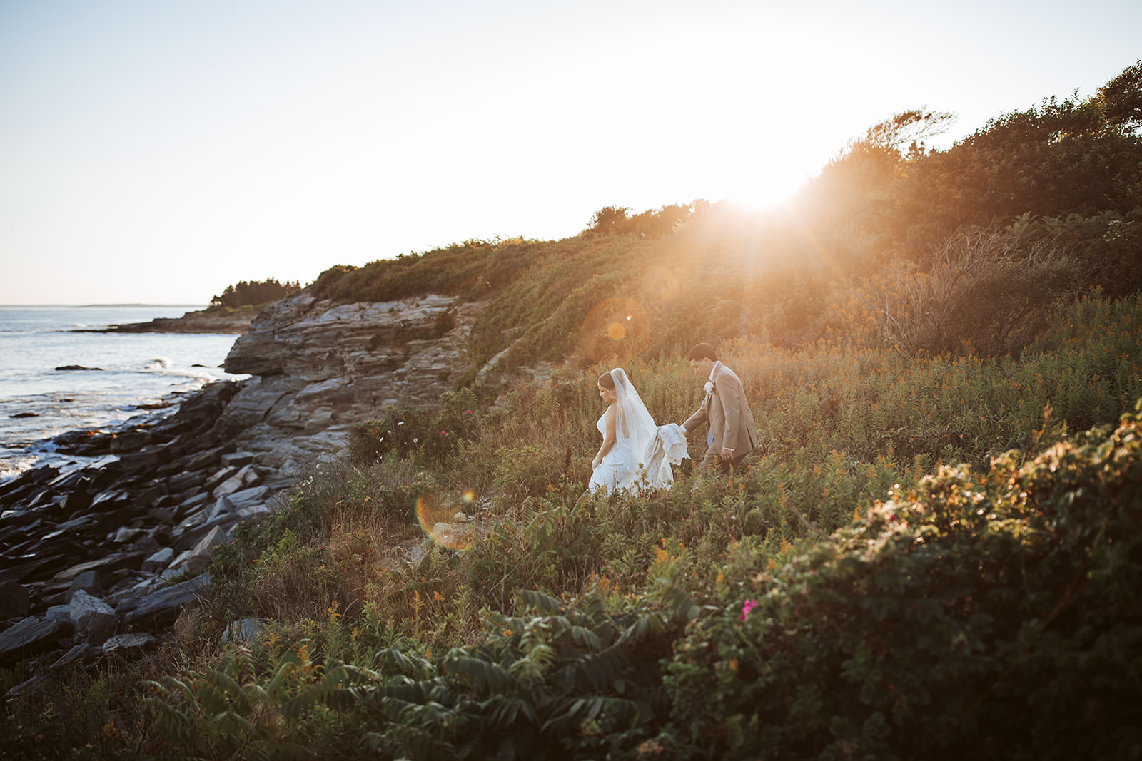 maine wedding photos