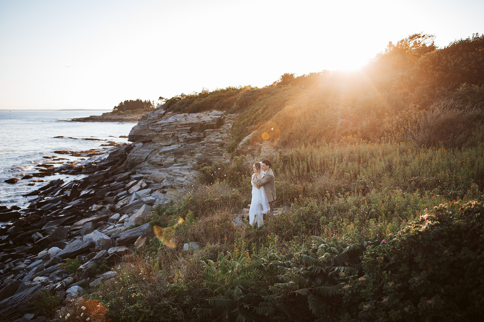 maine wedding photos