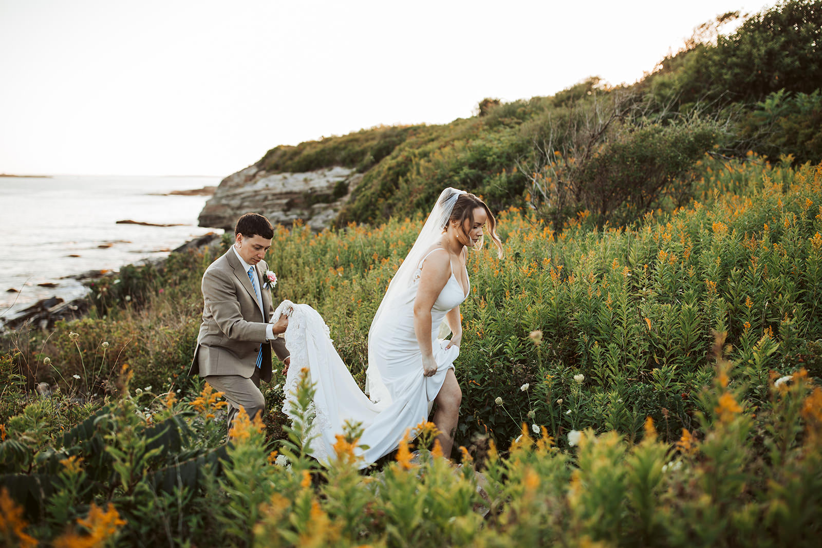 maine wedding photos