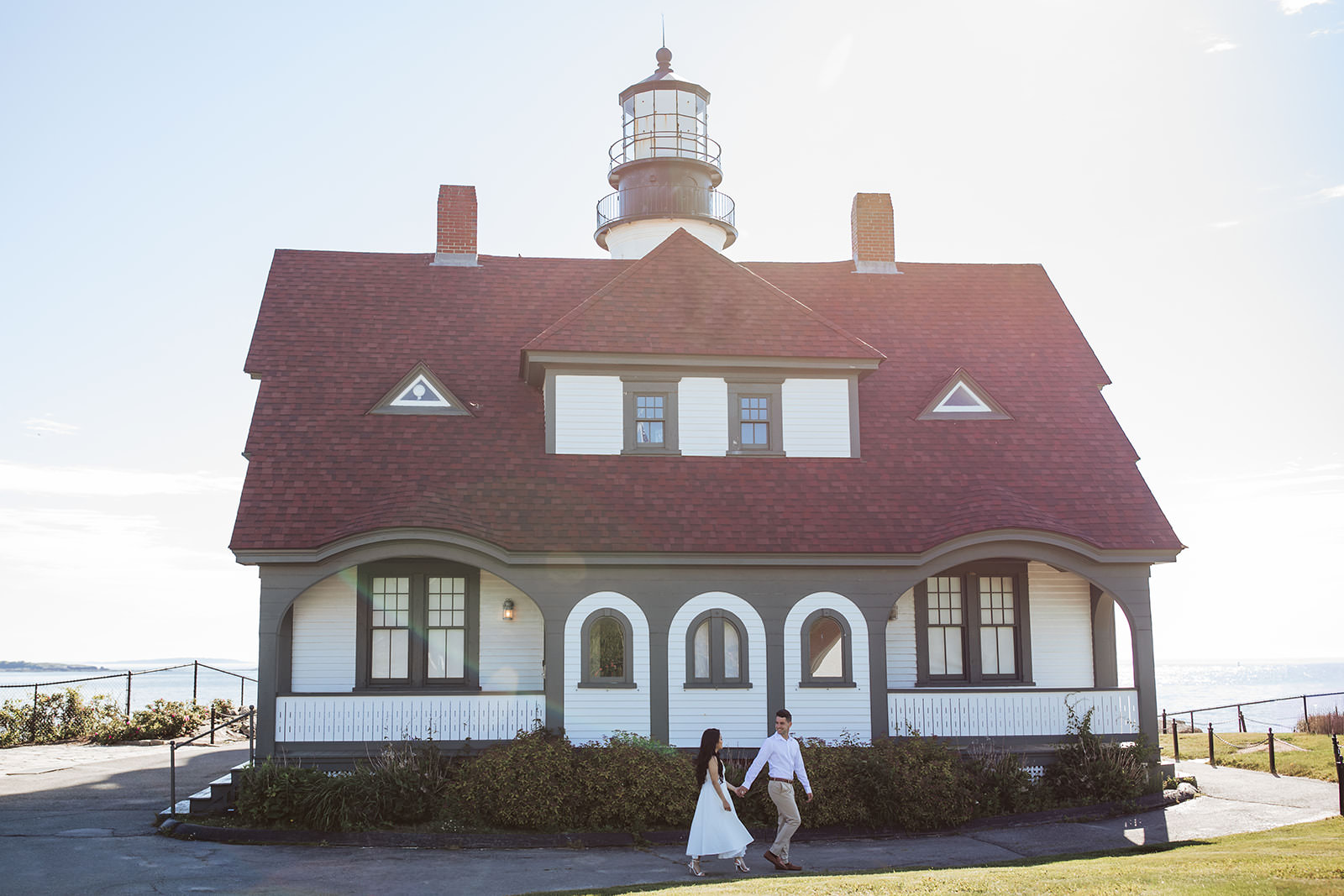 portland headlight engagement photos
