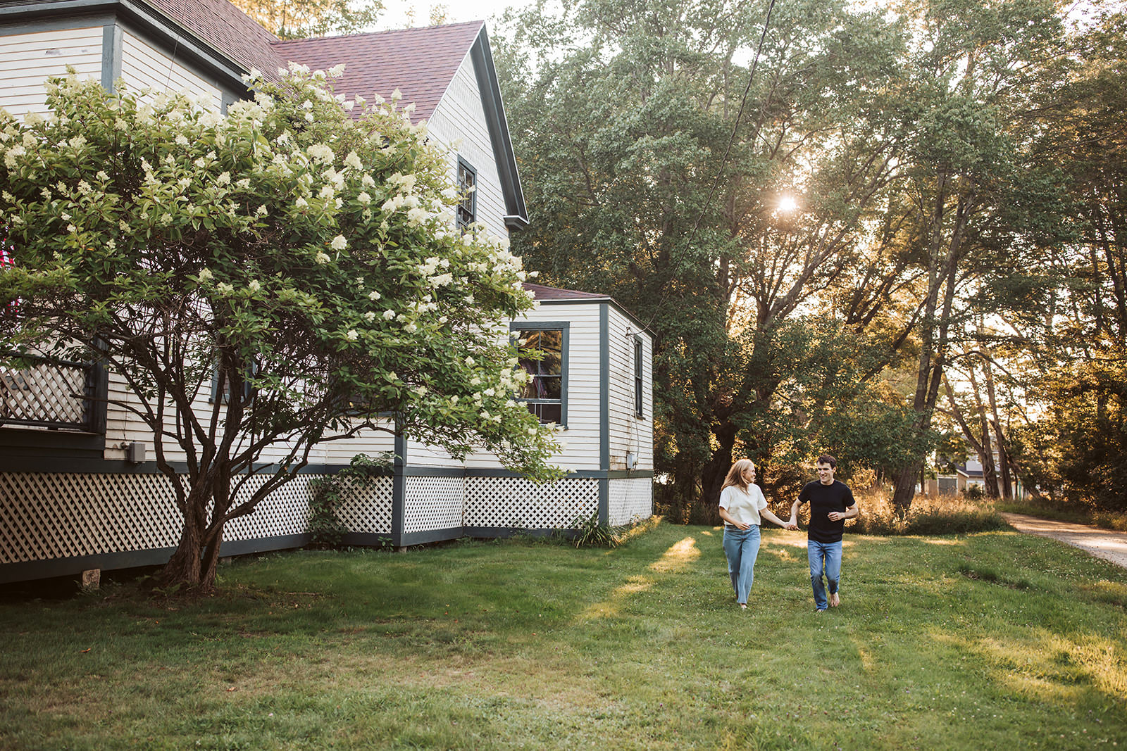 portland maine engagement photos