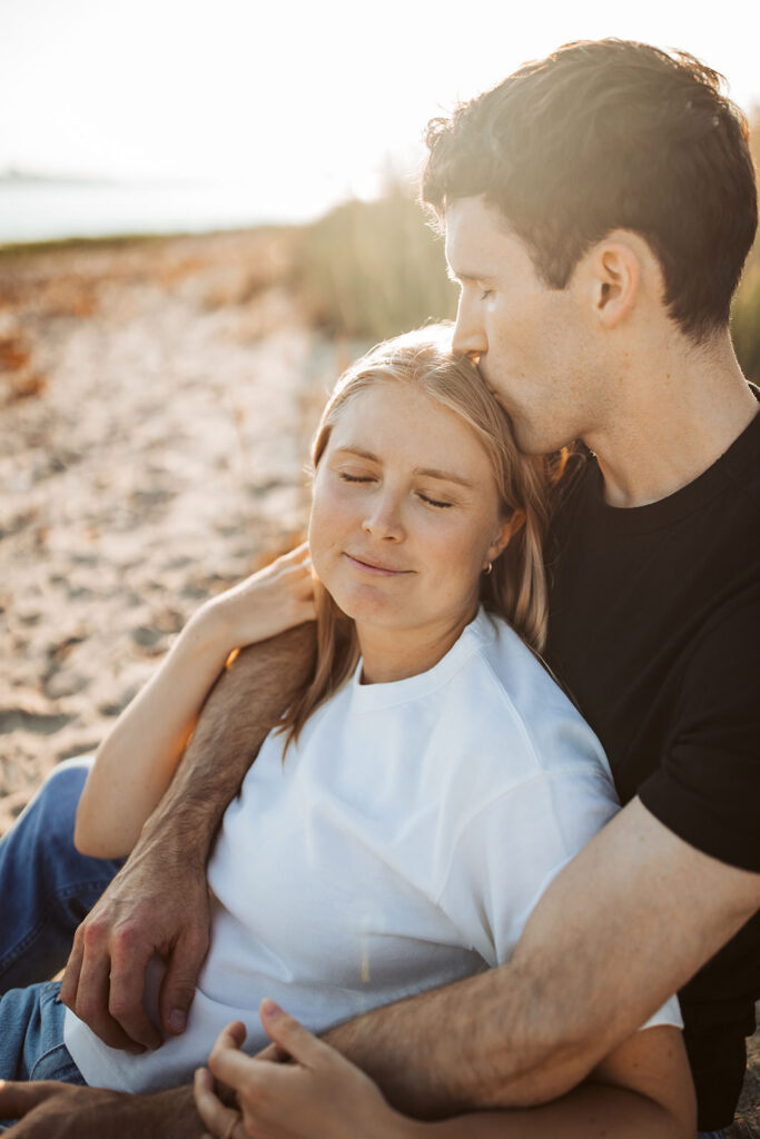 portland maine engagement photos