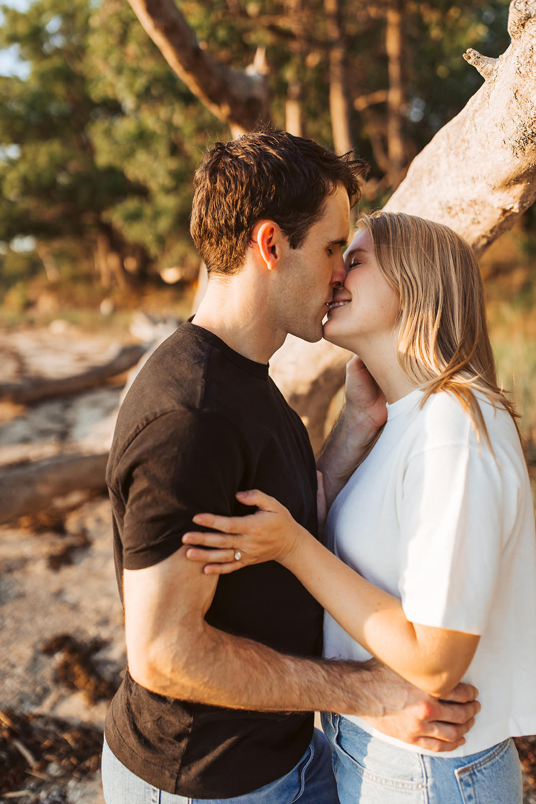 portland maine engagement photos