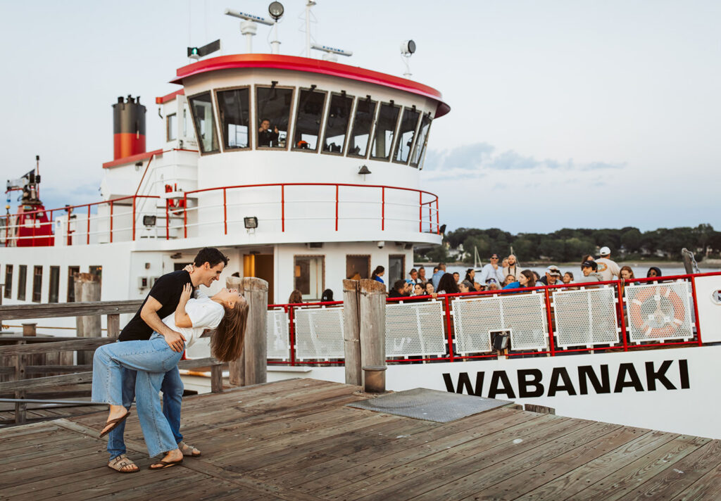 portland maine engagement photos