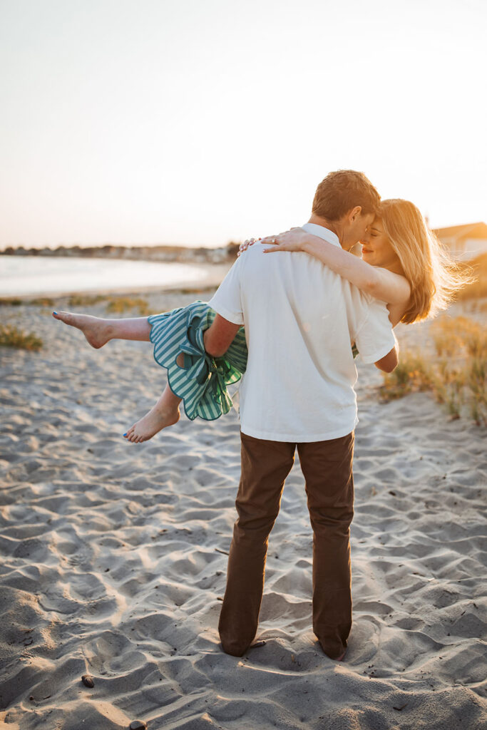 new england engagement session